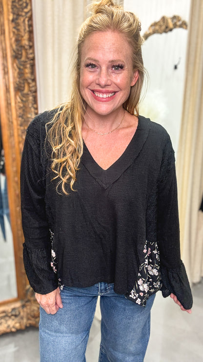 Ella V-Neck Blouse