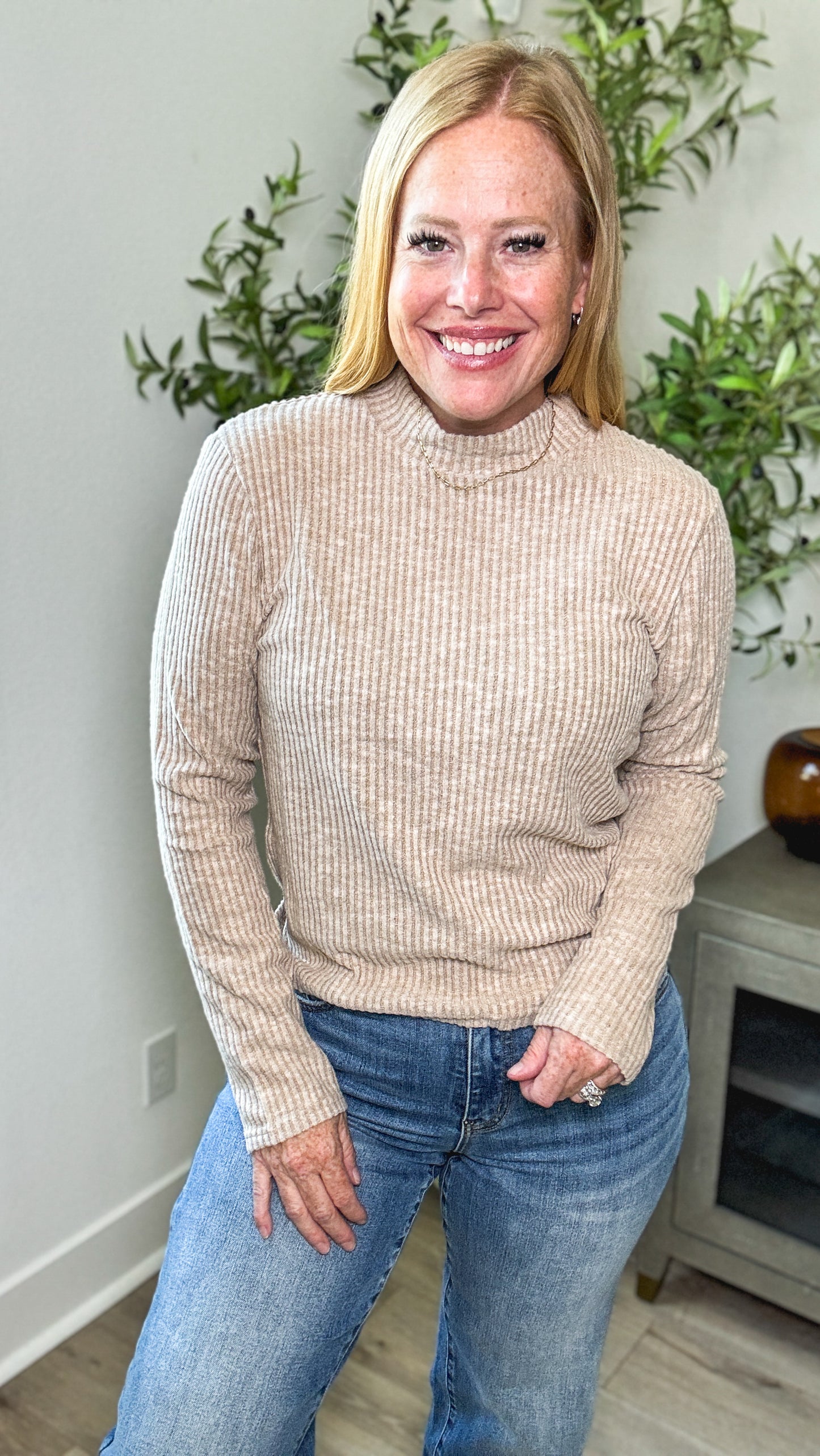 Quiet Luxury Mock Neck