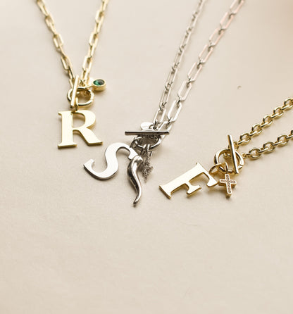 All-American Initial Charm