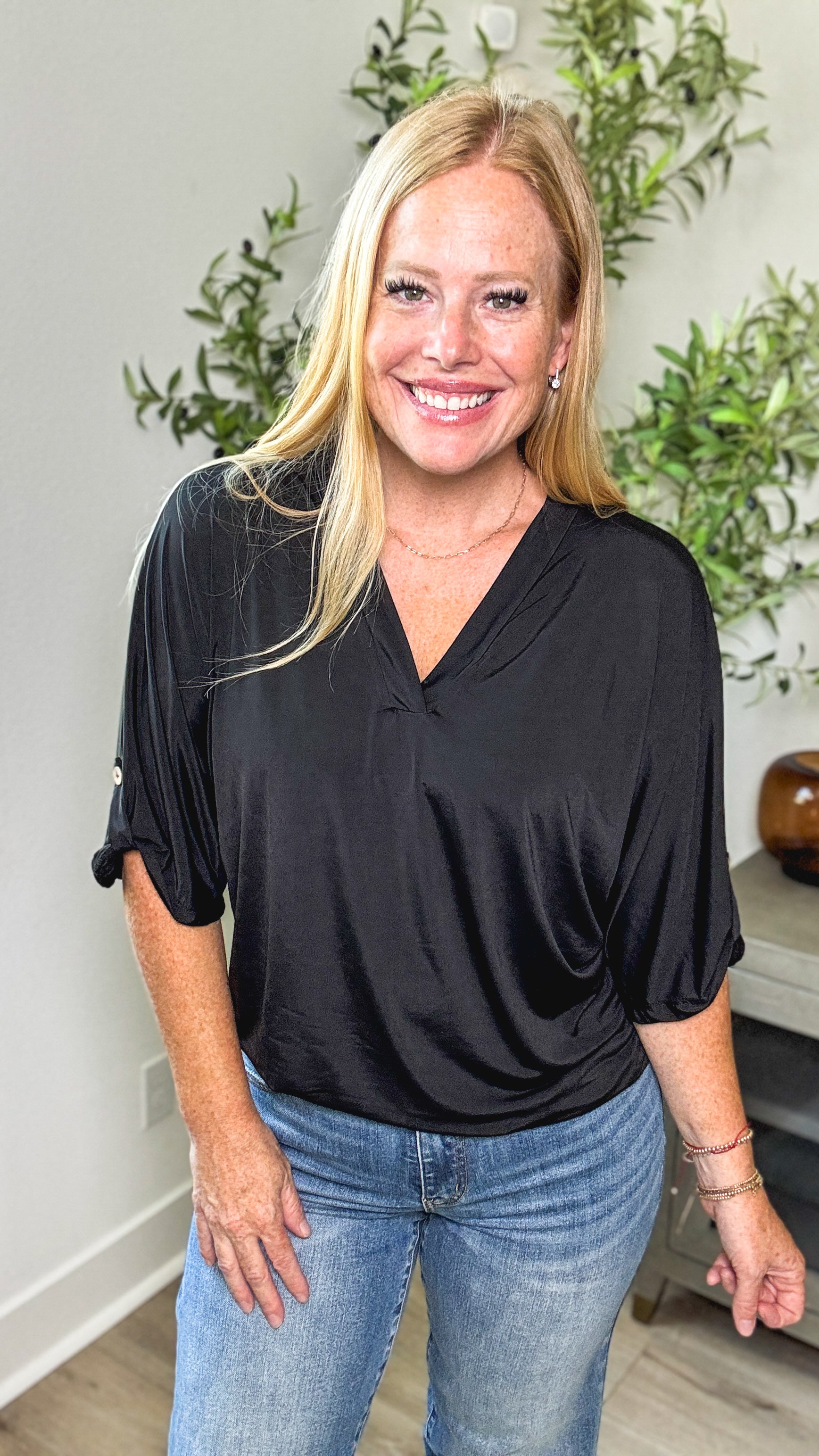 She's a Boss 3/4 Sleeve Blouse