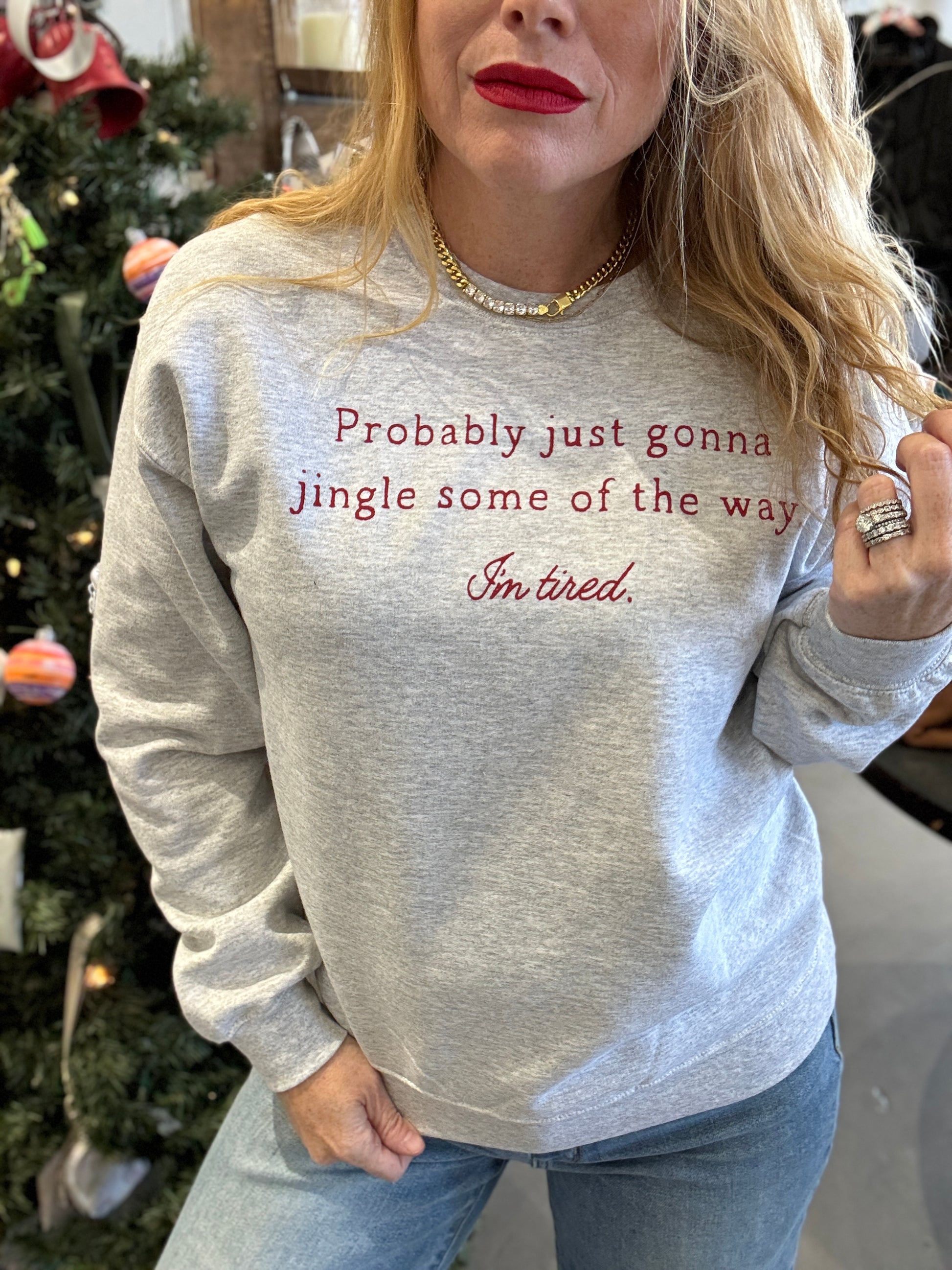 Jingle Some of the Way Crewneck