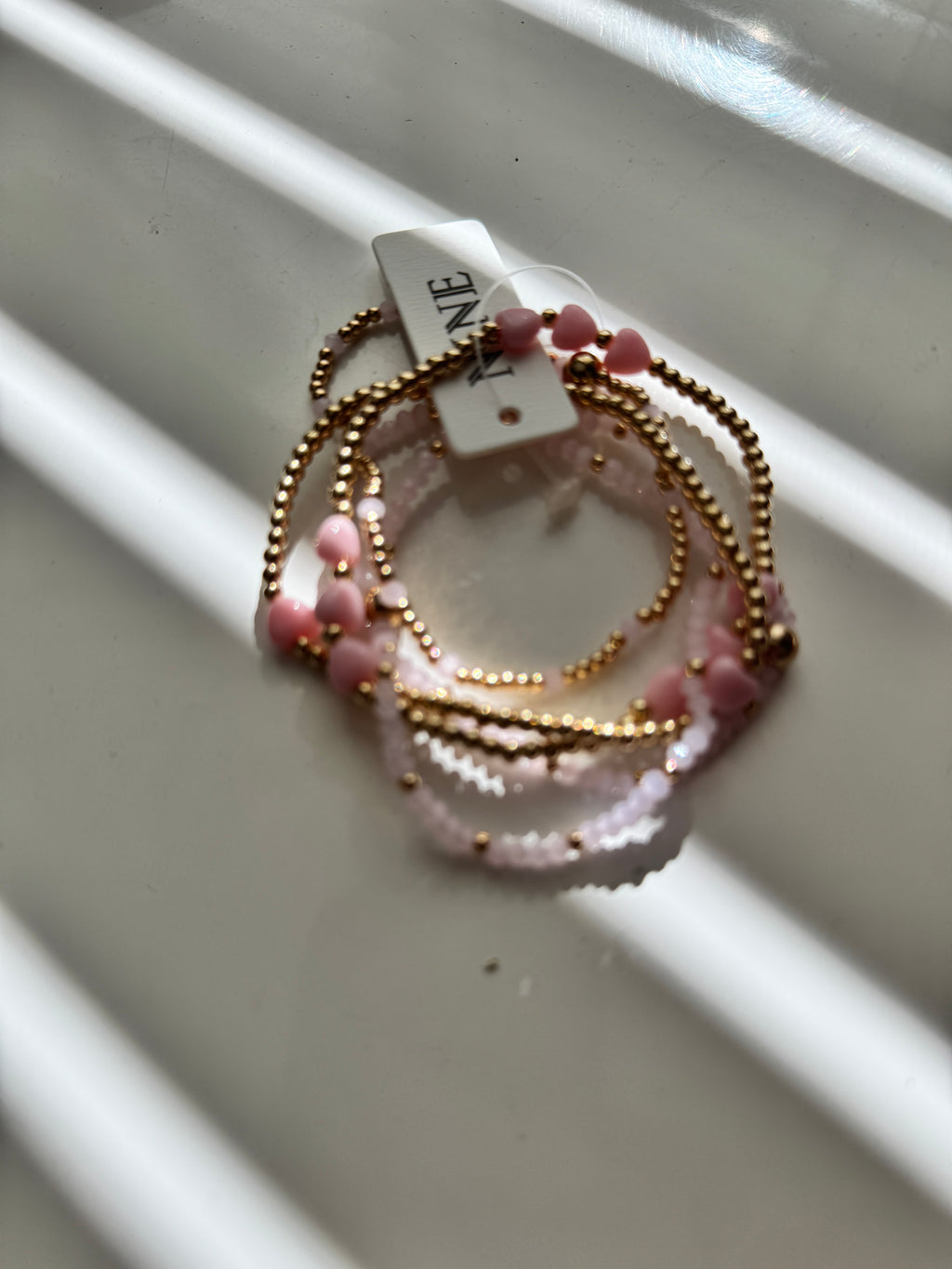 Touch of Pink Bracelet Stacks