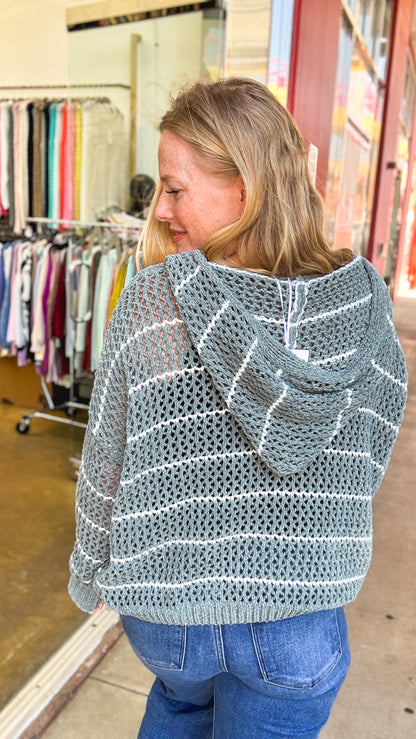 Seaside Stroll Hooded Sweater