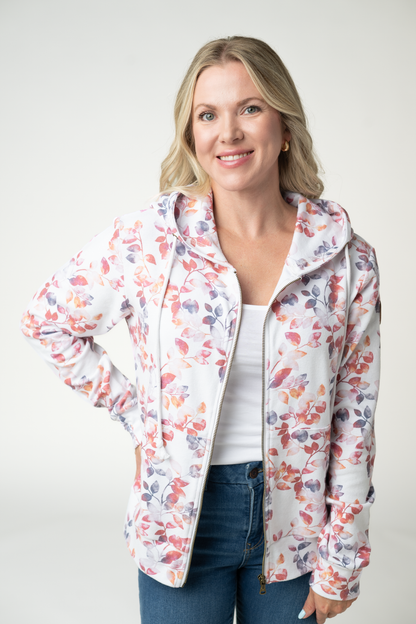 Fullzip Hoodie - Autumn Watercolor