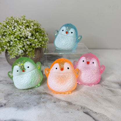 Squishy Toy - Glitter Penguin - PREORDER