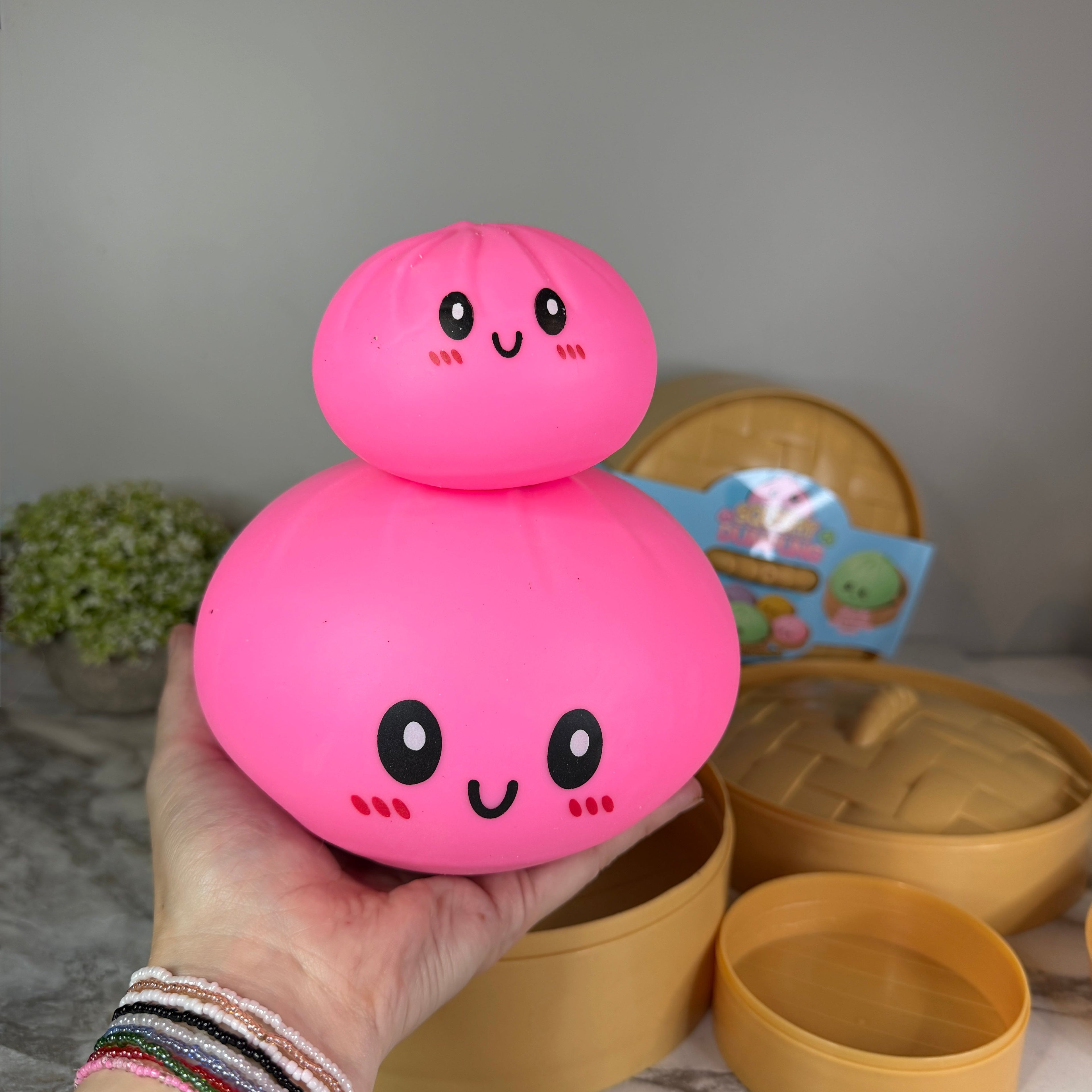 Squishy Toy - XL Dumpling, Quick Squeeze Solid