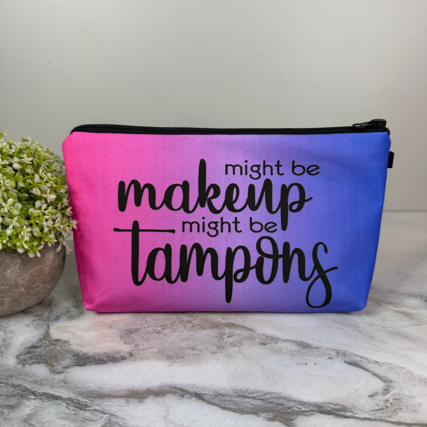Pouch - Period, Makeup Tampons