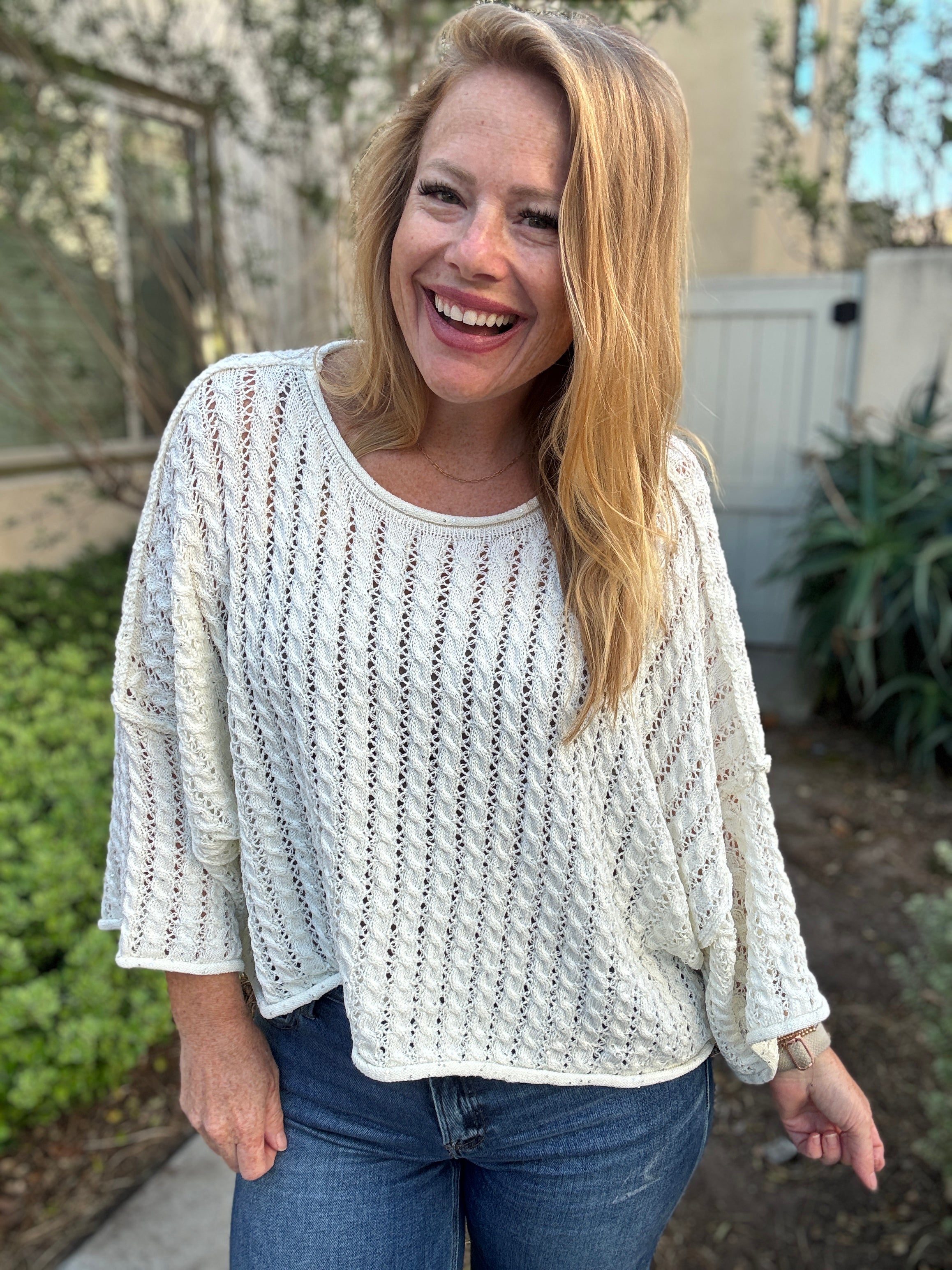 Sunset Skies Knit Sweater - 2 Colors