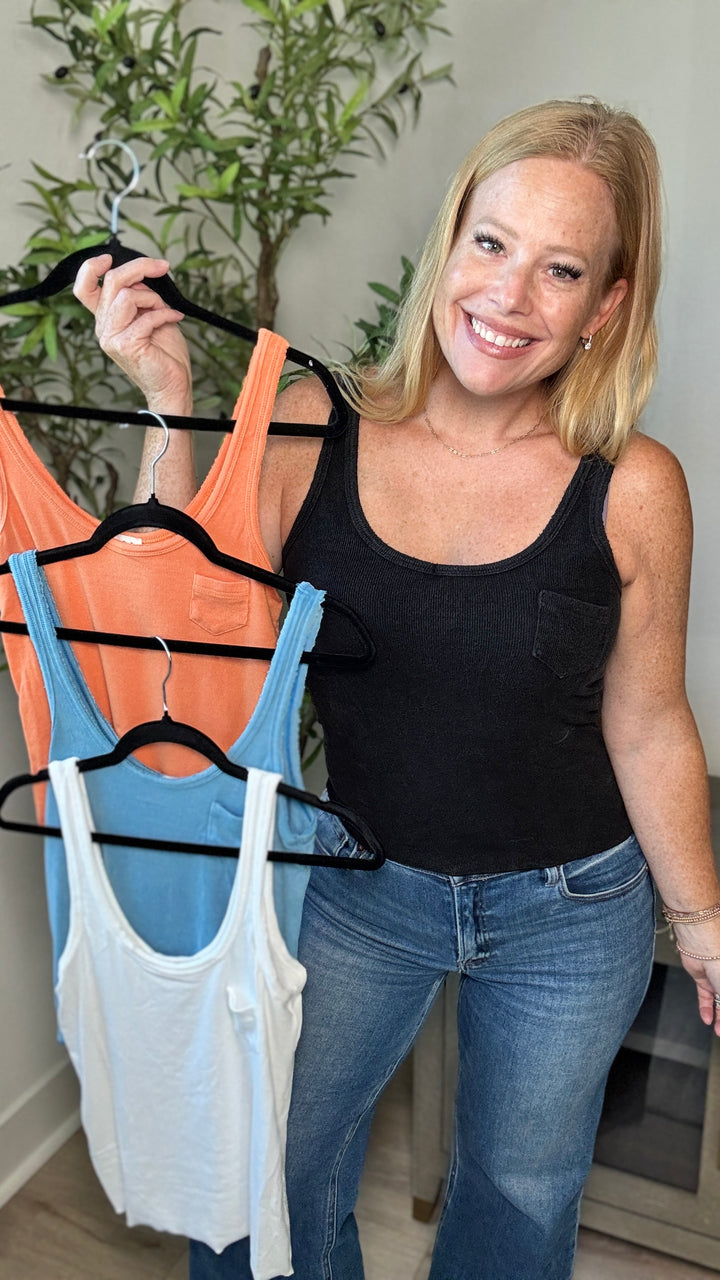 When in Doubt Core Tank in 3 Colors