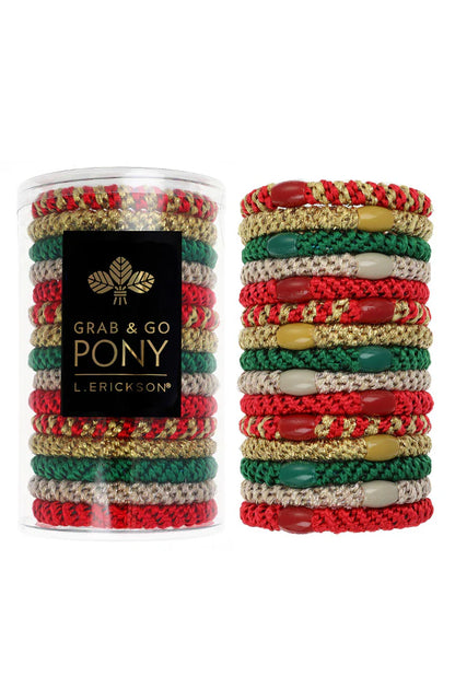 Luxe Hair Tie Tubes - 15 Pack