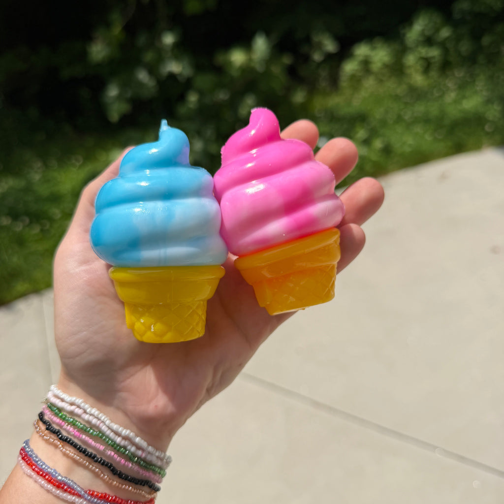 Stress Squishy Toy - Ice Cream Cone - PREORDER