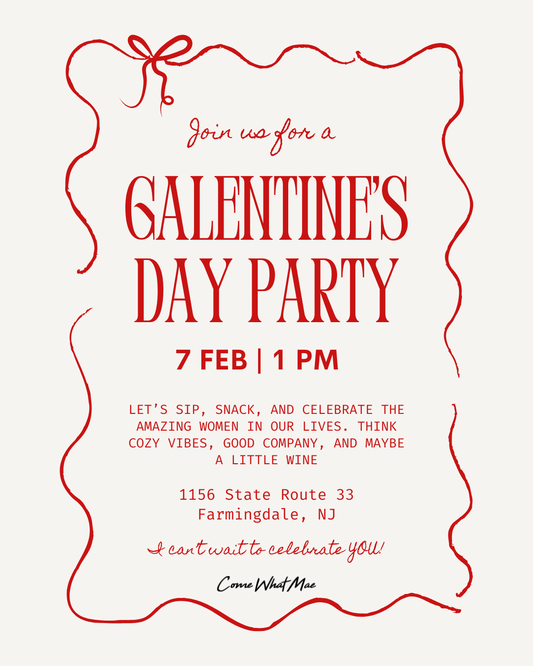 Galentines Day Ticket