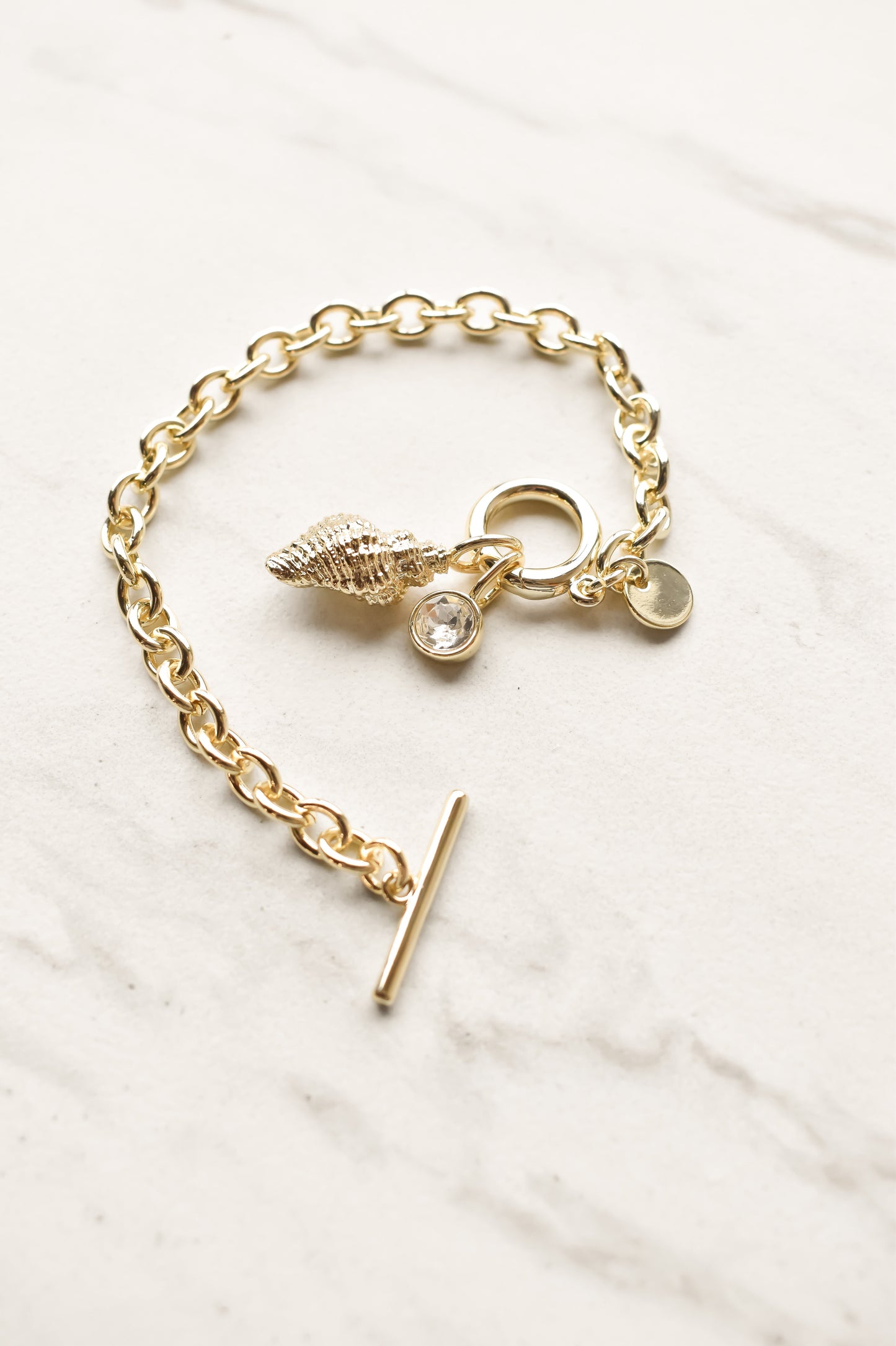 Bermuda Conch Shell Charm