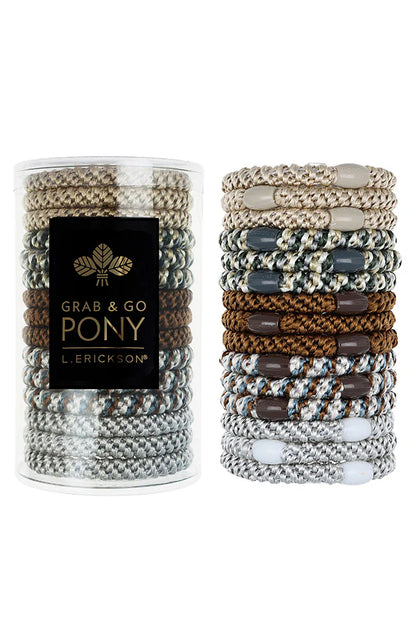 Luxe Hair Tie Tubes - 15 Pack