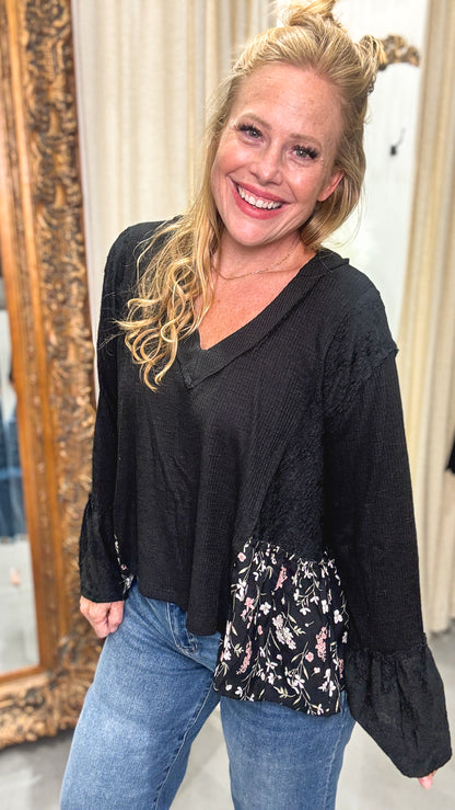 Ella V-Neck Blouse