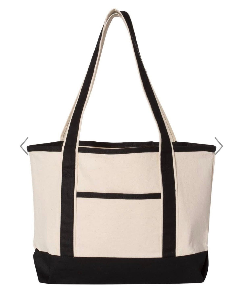 Embroidered Canvas Tote