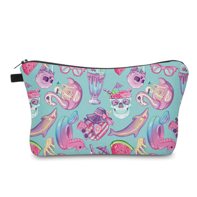 Pouch - Halloween Fall - Skeleton Summer