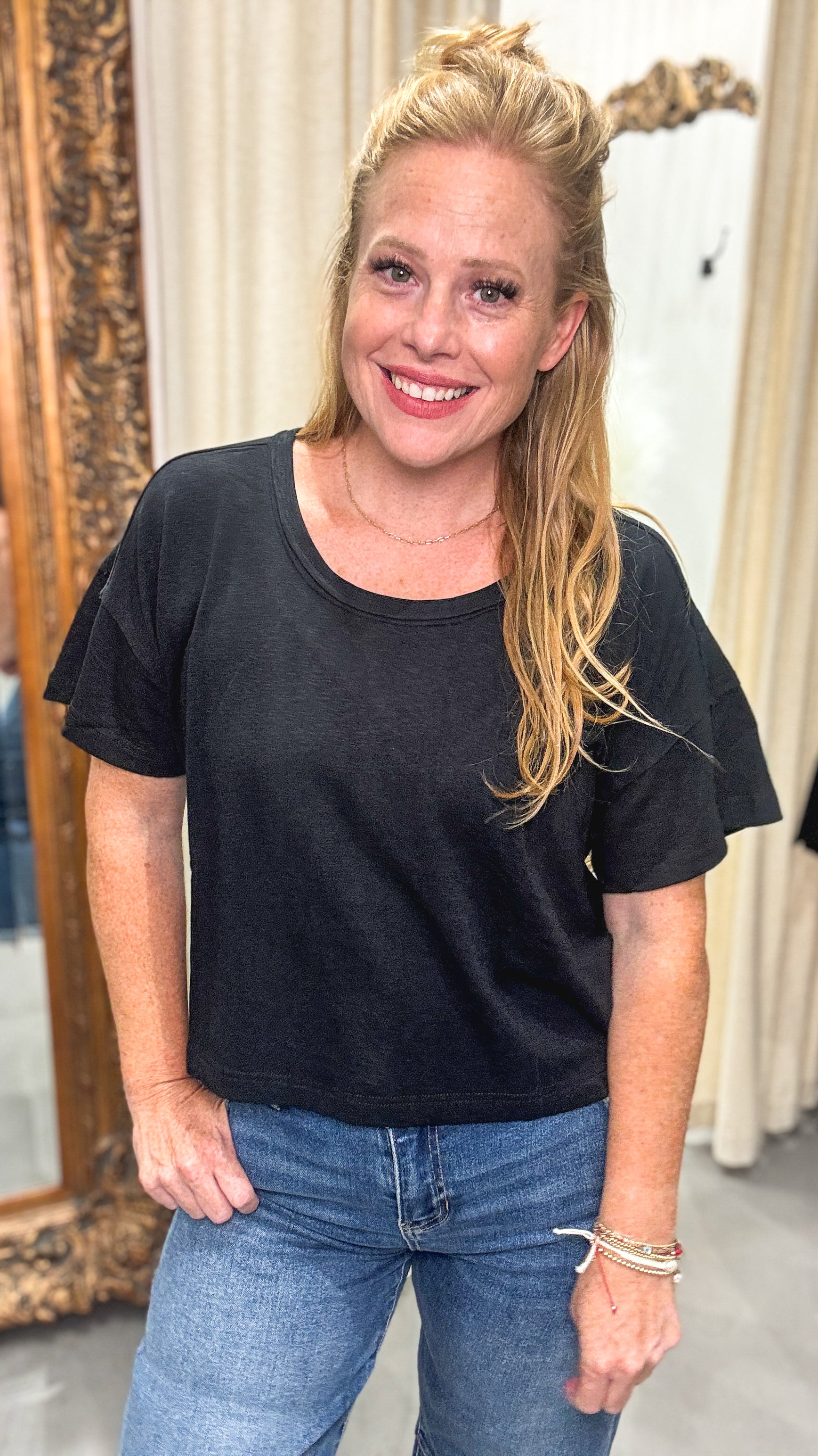 One Step Closer Relaxed Tee in 3 Colors