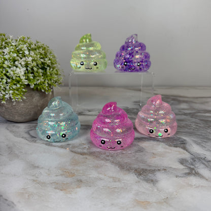 Squishy Toy - Glitter Poop - PREORDER