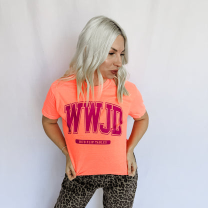 WWJD Flip Tables Graphic Tee