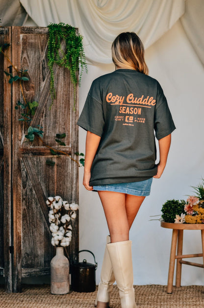Cozy Cuddle Season Mock Tee