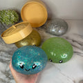 Squishy Toy - XL Dumpling, Quick Squeeze Glitter