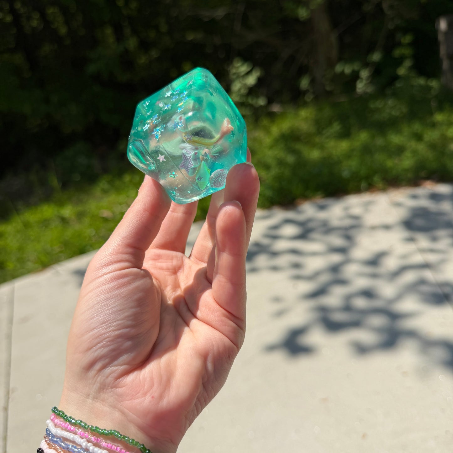 Ice Cube Squishy Toy - Under The Sea