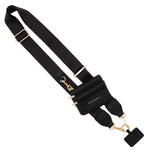 Black w/GOLD Hardware