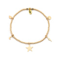 Celestial - Gold Filled Charmed Anklet