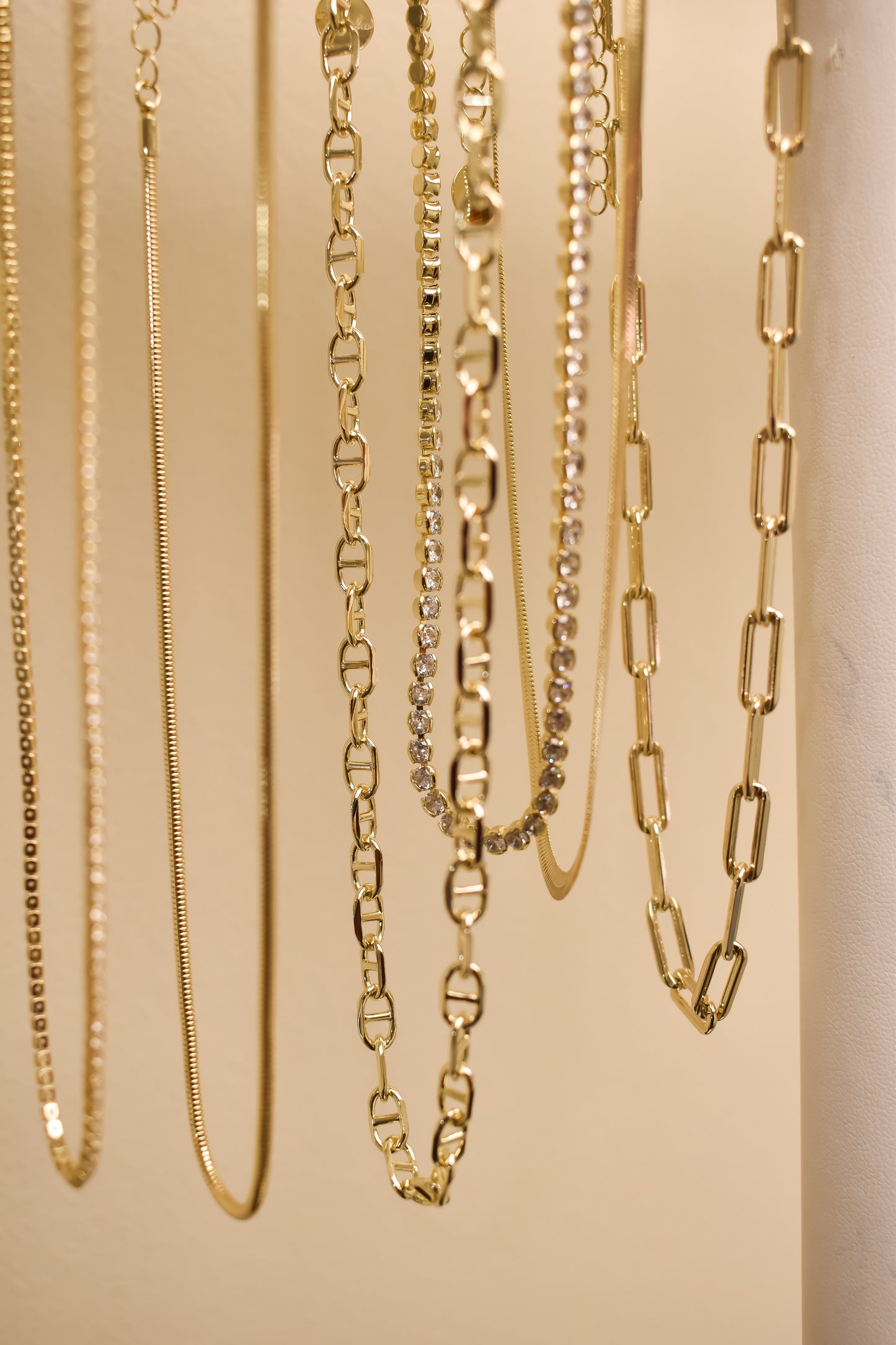 Sophia Snake Chain Necklace - (Threader Chain for Charms and Initials)