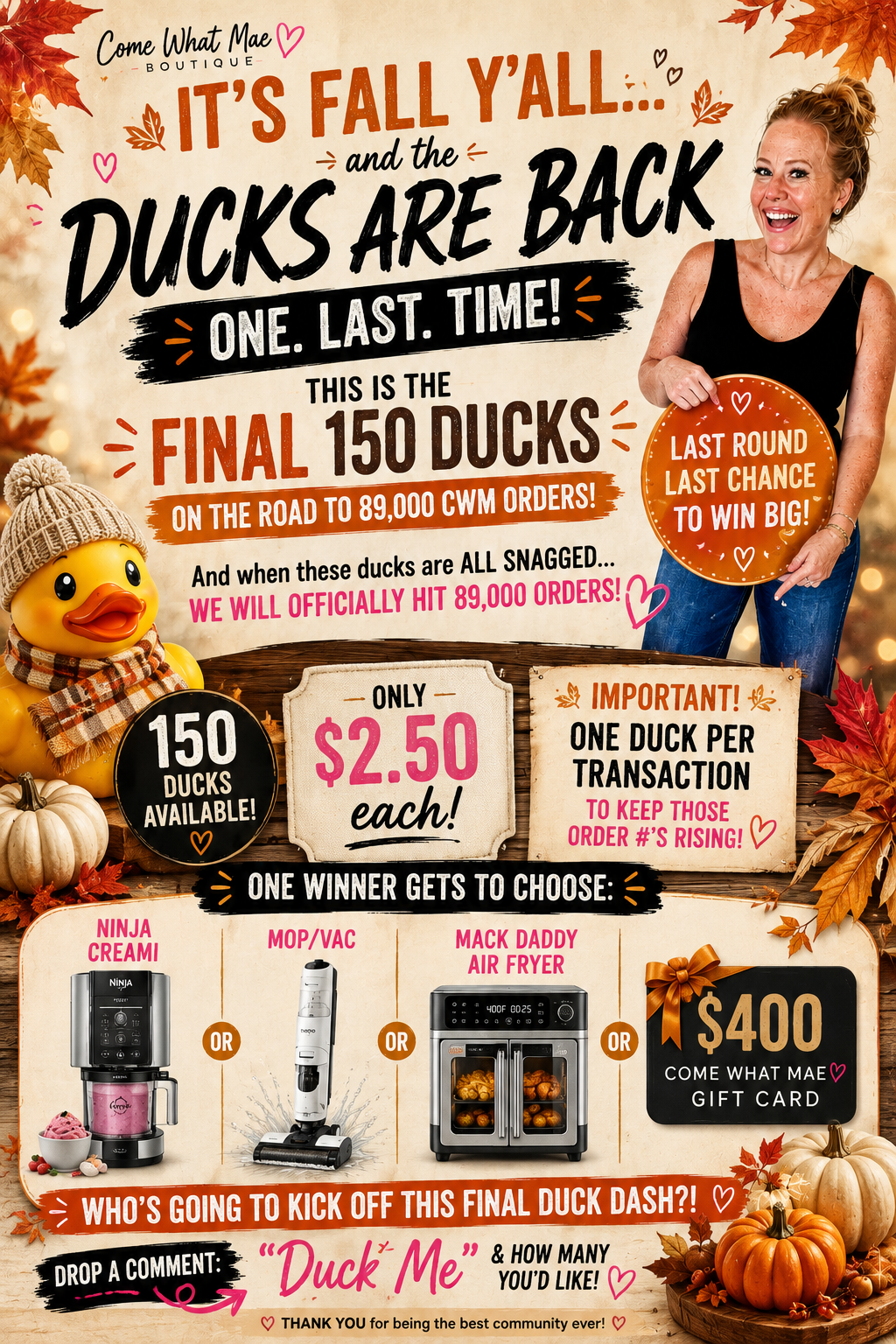 🦆 ONE LAST 89K LUCKY DUCKY 🦆