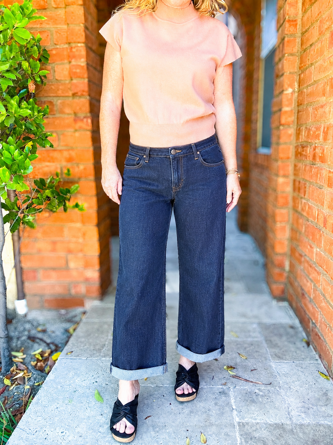 Rise to the Occasion Cropped Boyfriend Jean