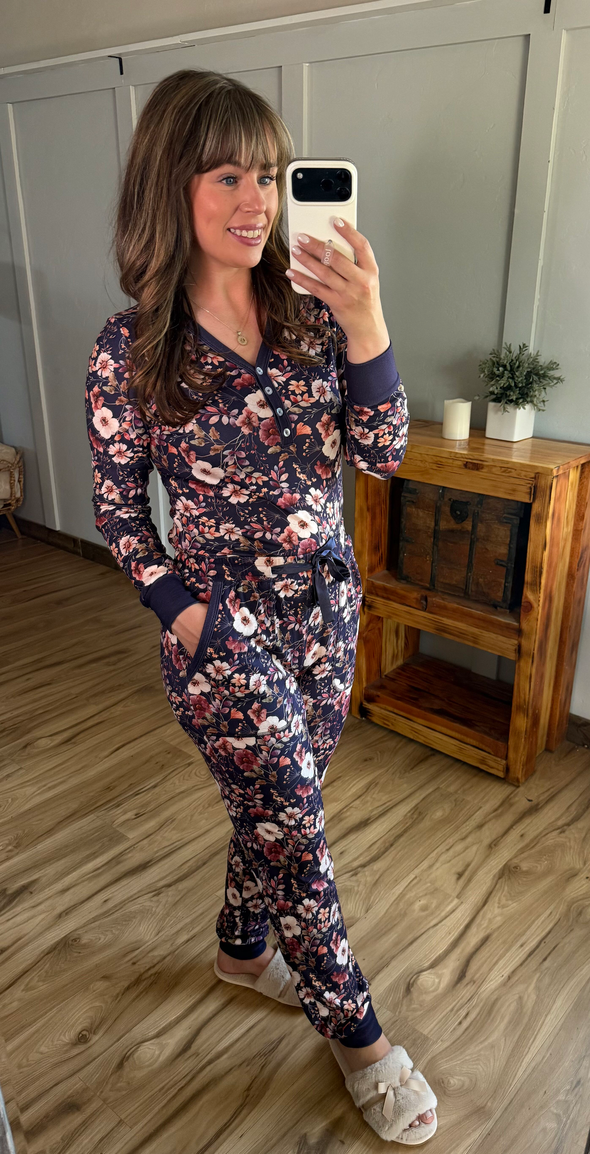 Cozy Pajama Set - Blushwood Floral