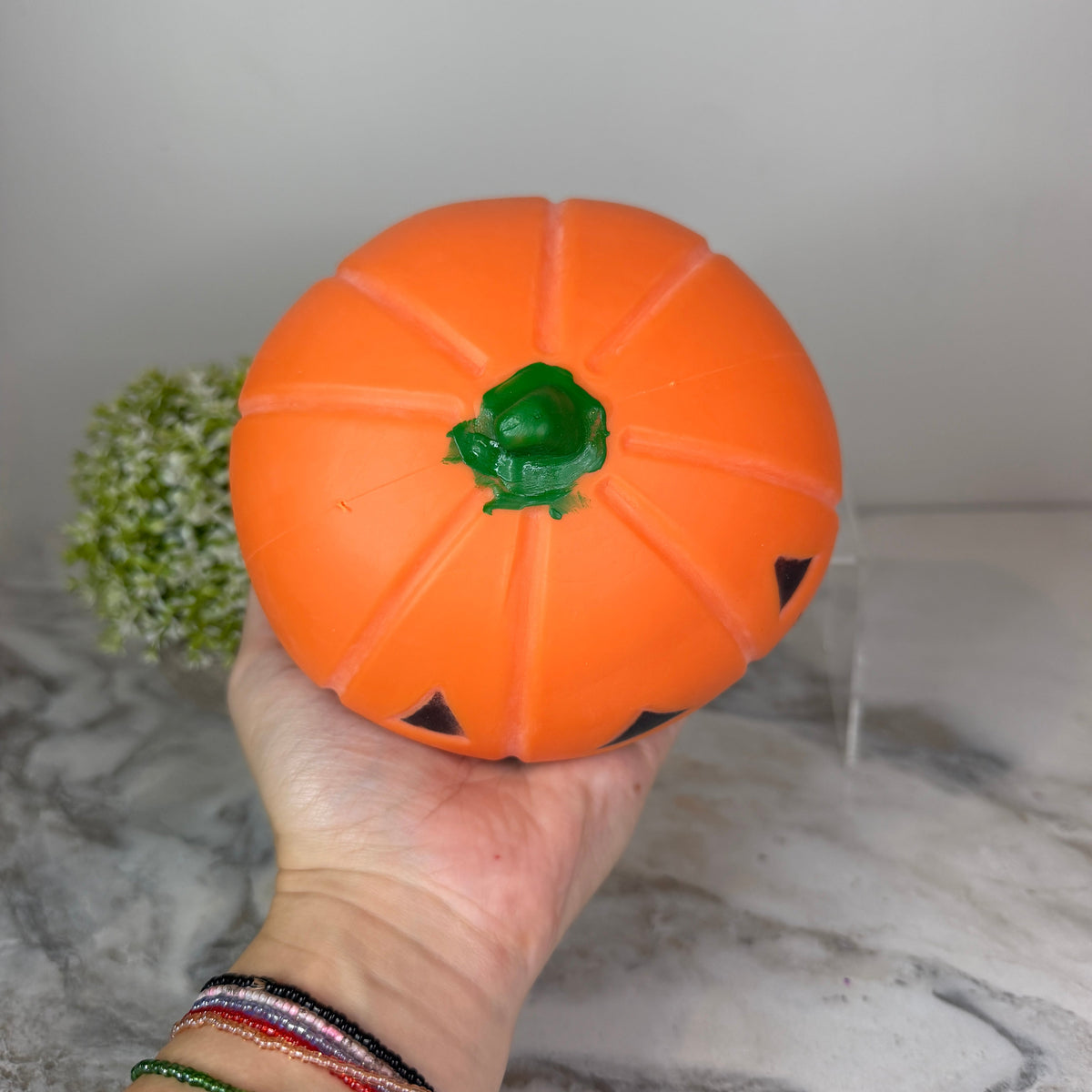 Squishy Toy - Halloween - Jumbo Pumpkin Jack-O-Lantern
