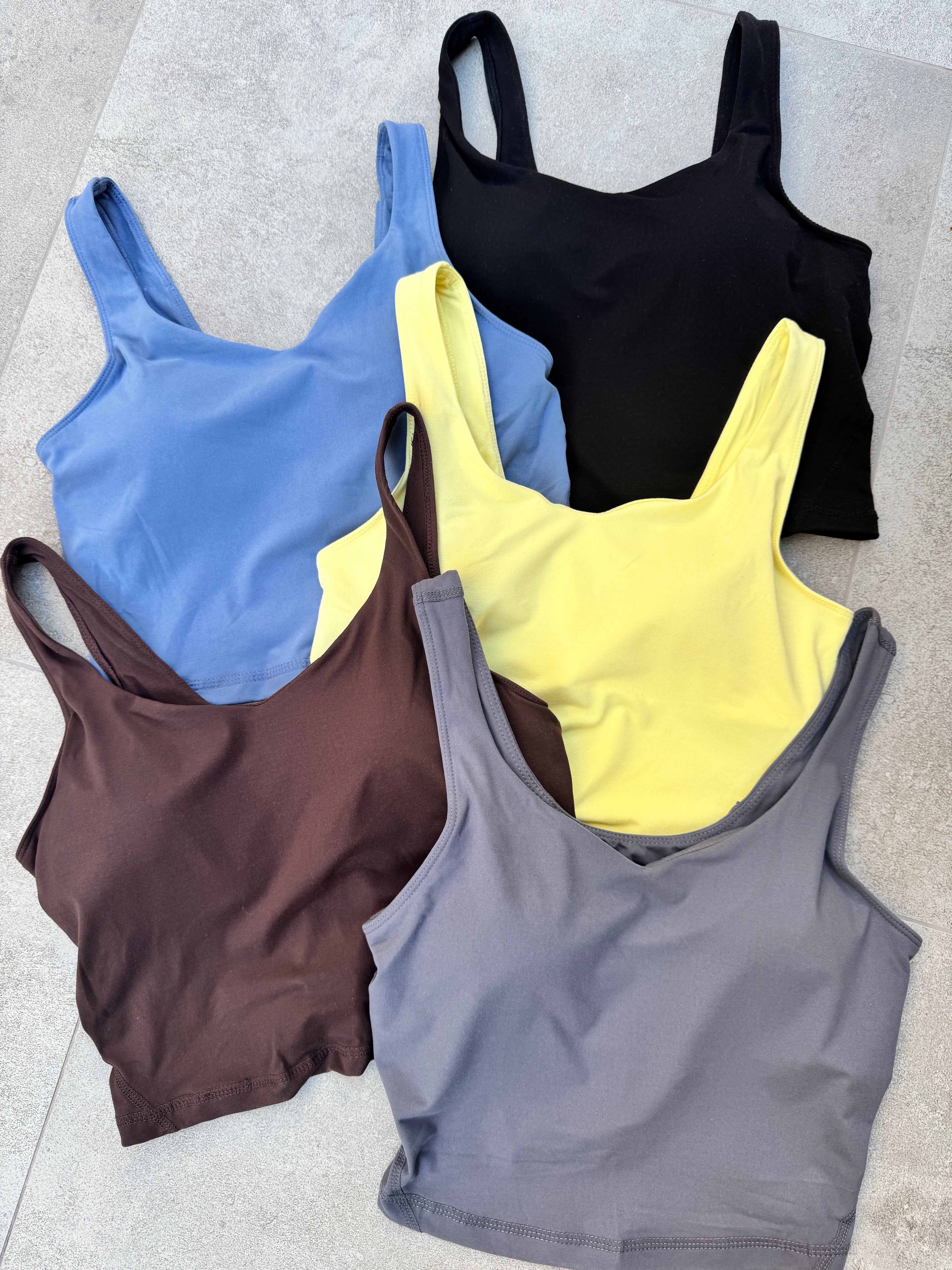 Rae of Sunshine Yoga Top w/Bra