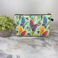 Pouch - Bees Hydrangea on Mint