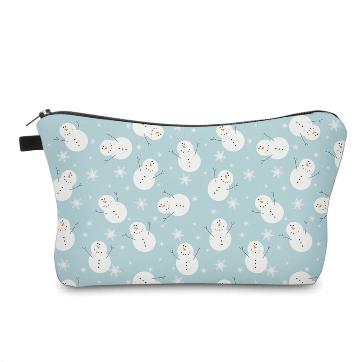 Pouch - Christmas - Snowman Blue