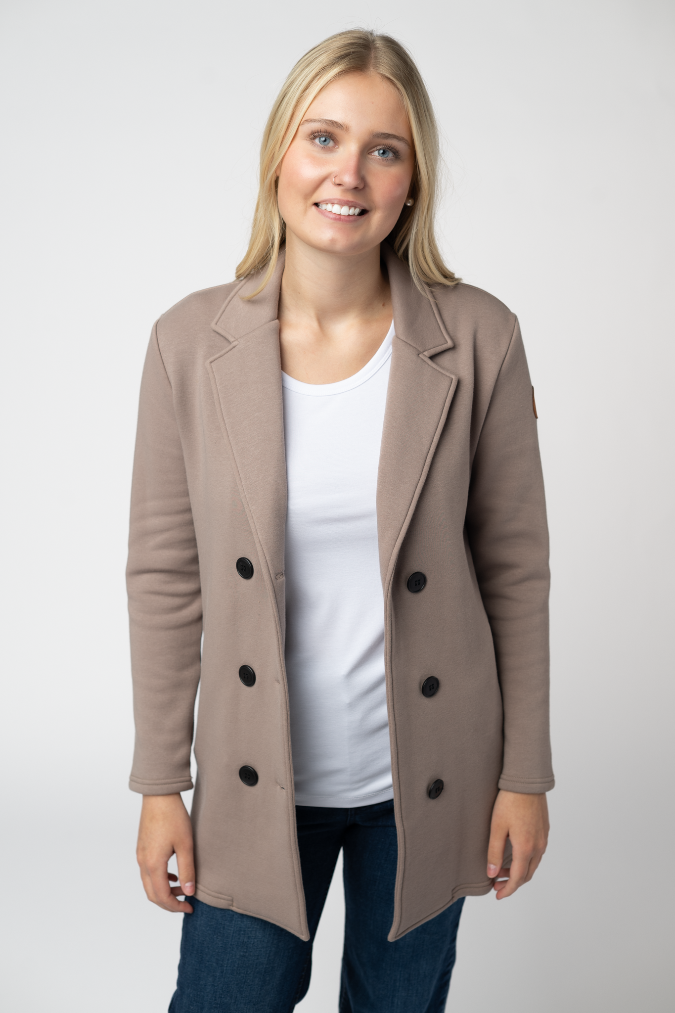 Scarlett Sweater Jacket - Mocha