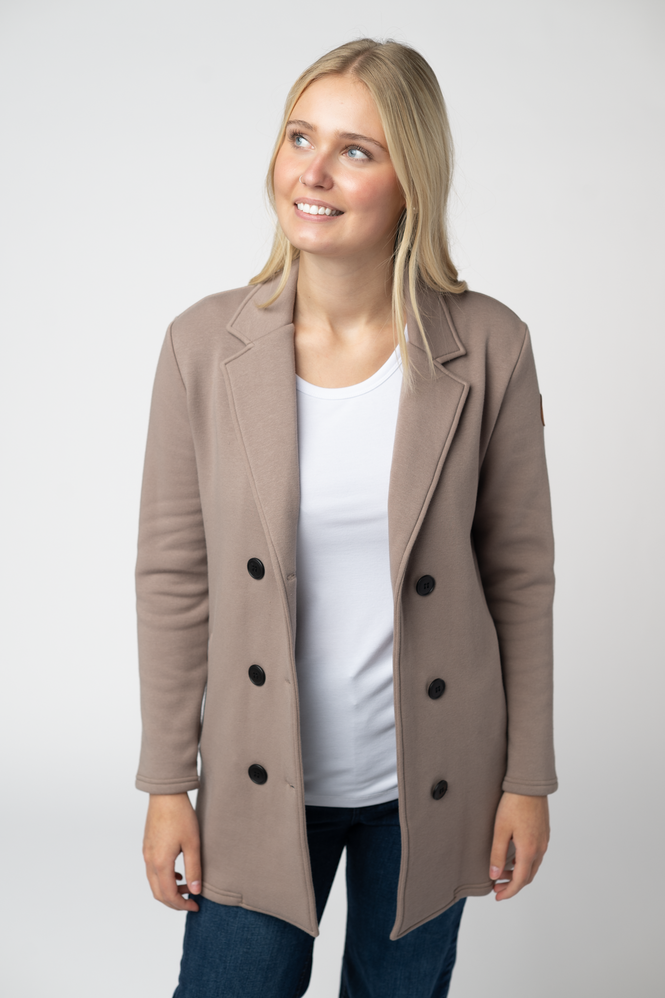Scarlett Sweater Jacket - Mocha