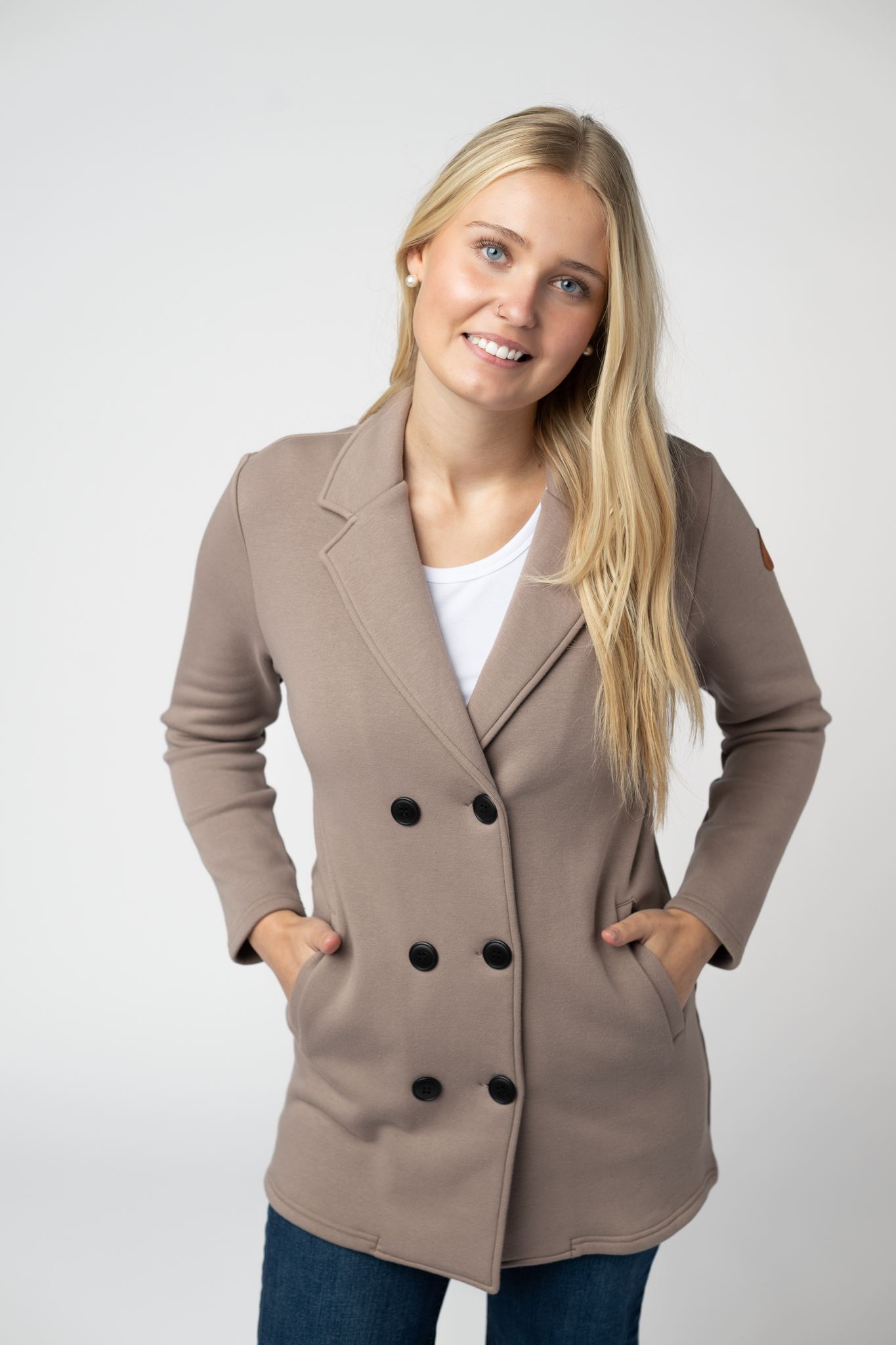 Scarlett Sweater Jacket - Mocha