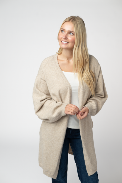 Cozy Cardigan - Tan