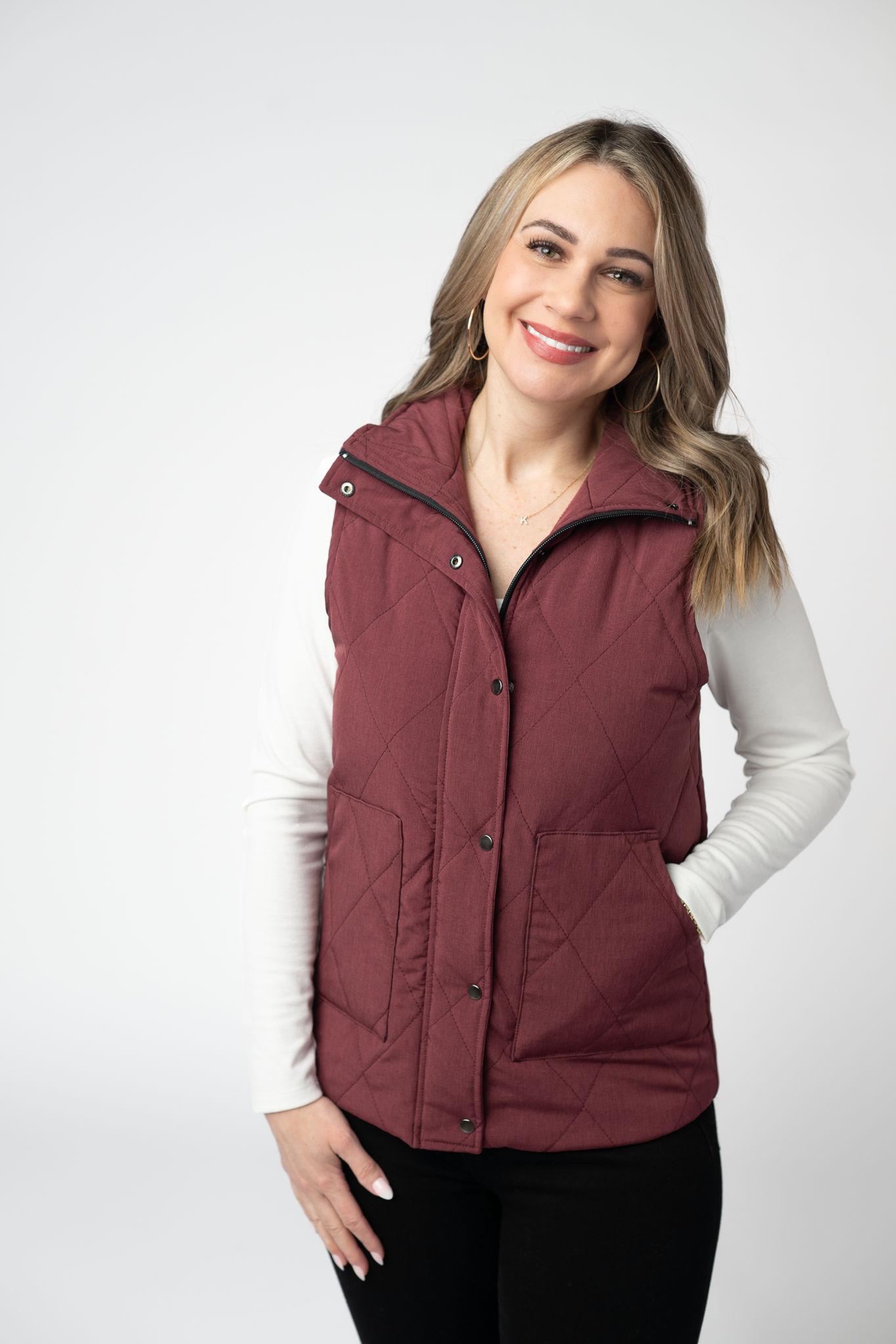Two Tone Fullzip Sherpa - Olive and White