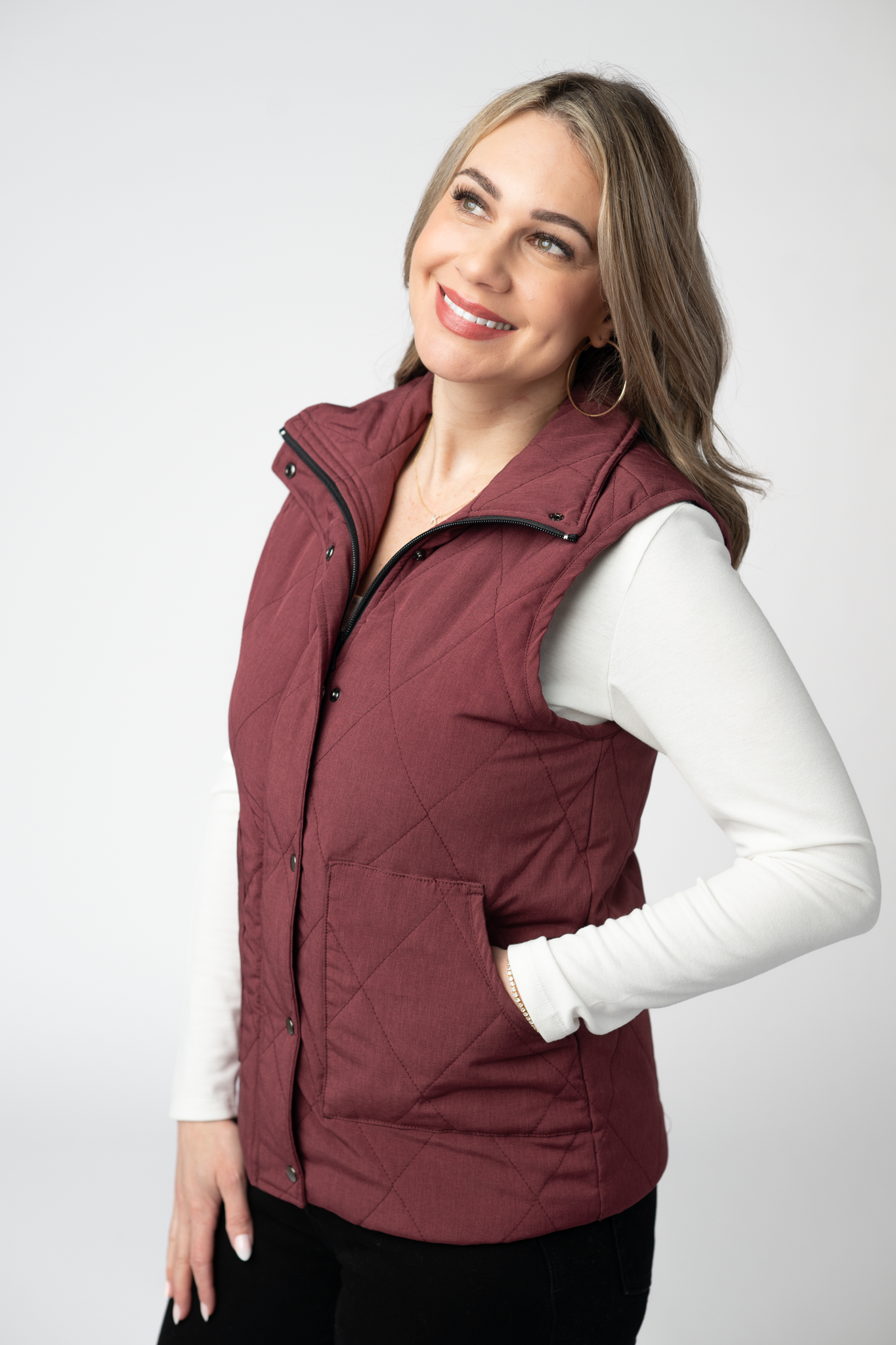Two Tone Fullzip Sherpa - Olive and White