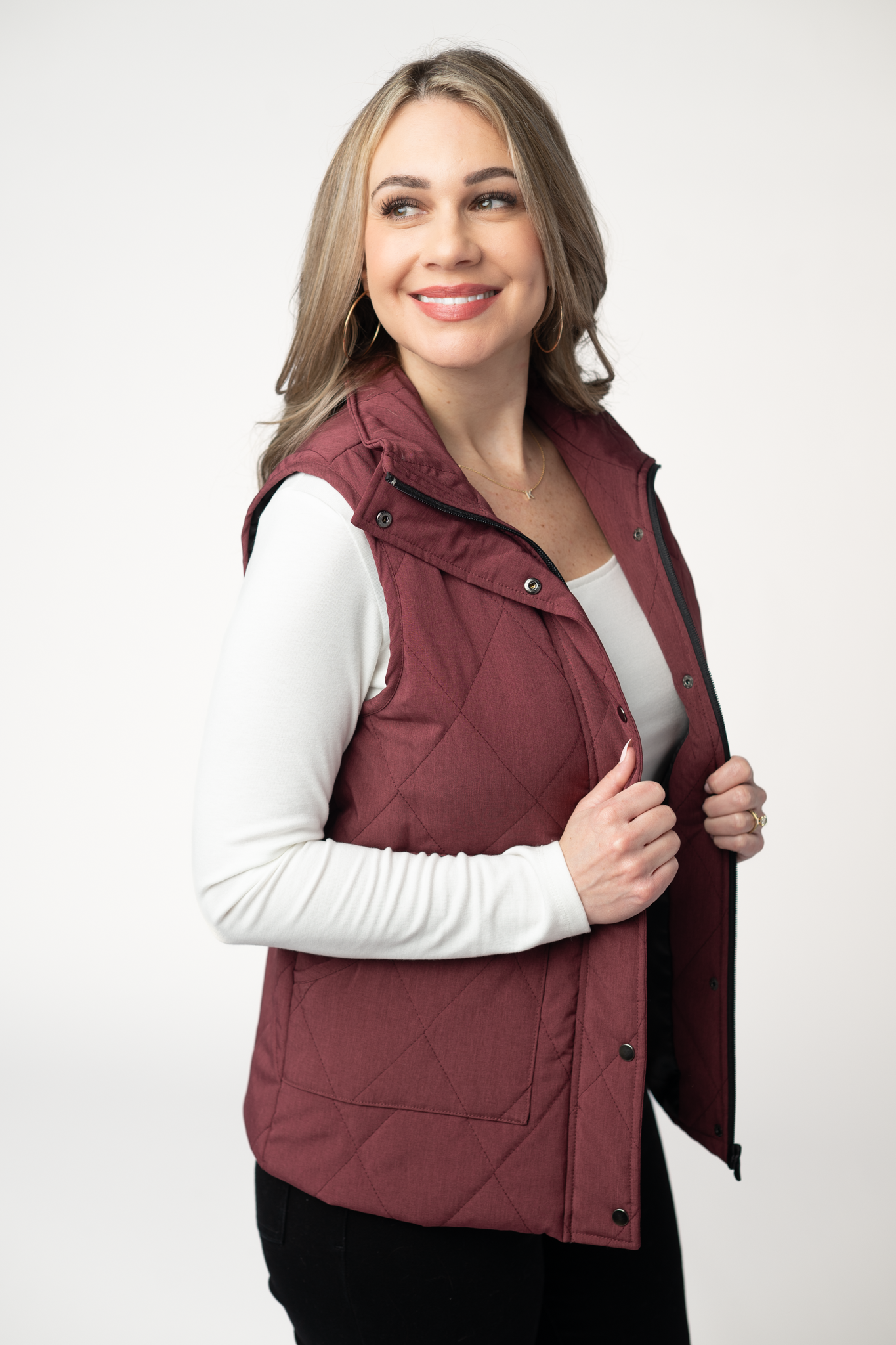 Two Tone Fullzip Sherpa - Olive and White