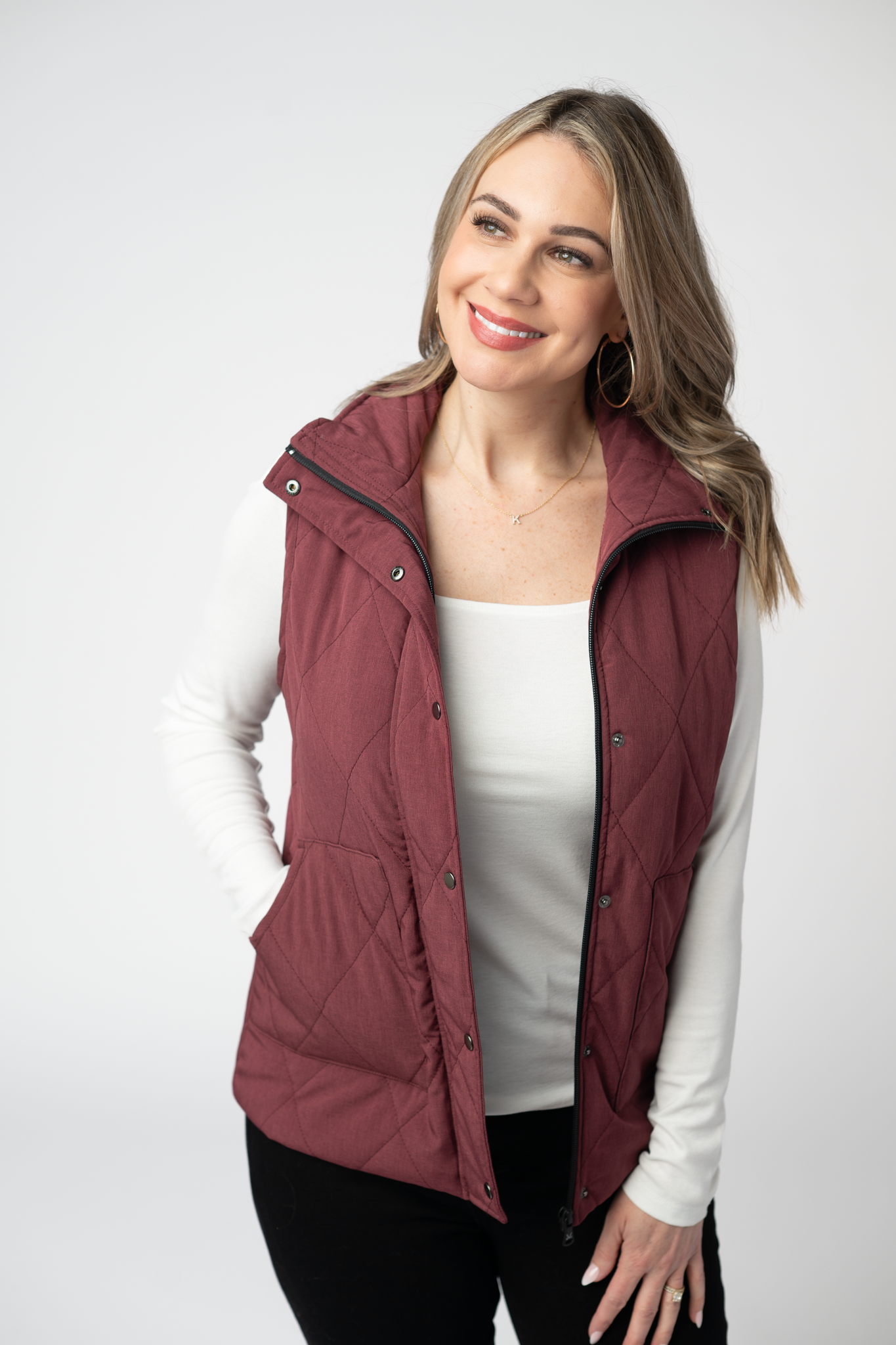 Two Tone Fullzip Sherpa - Olive and White