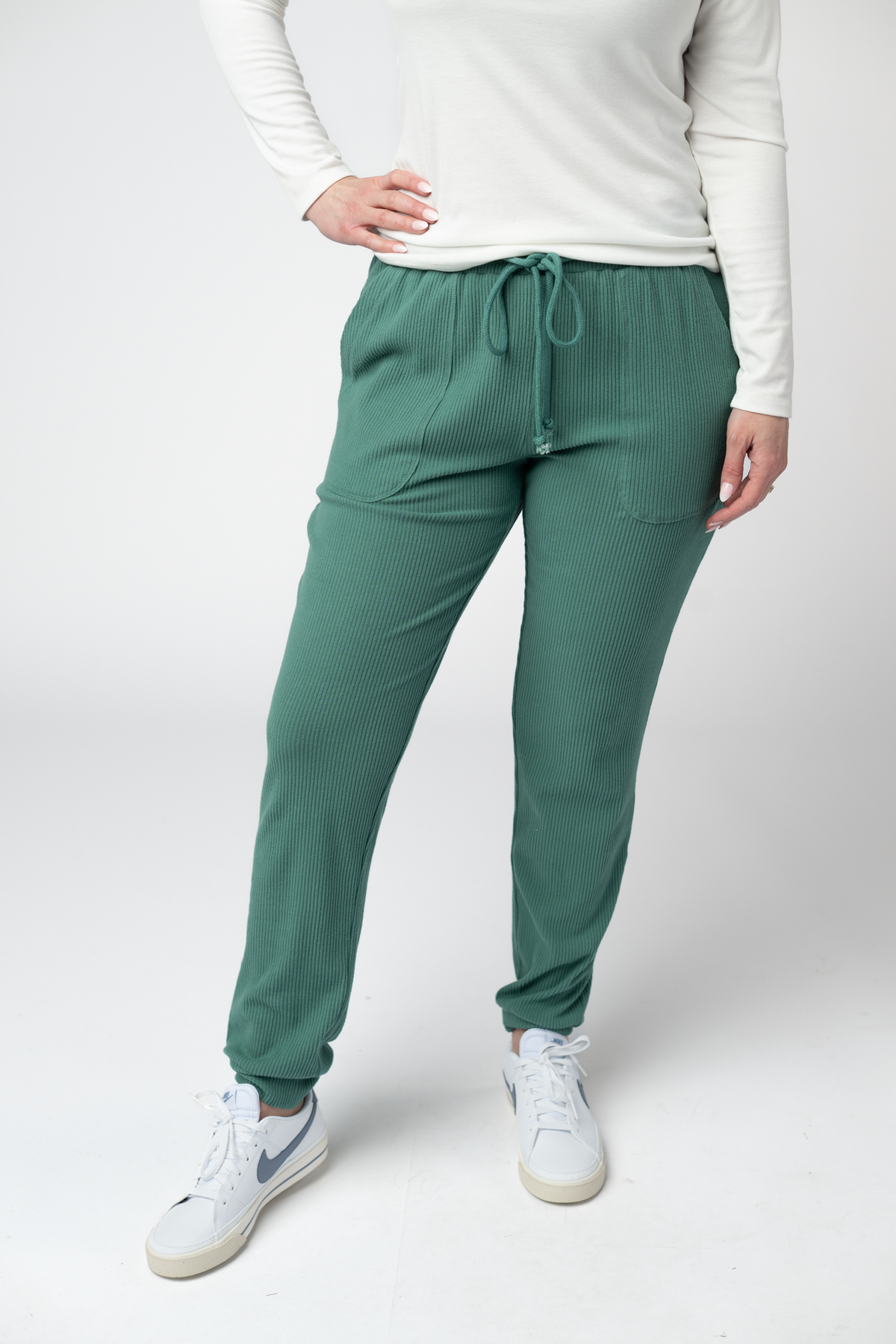 Corrine Joggers - Fern