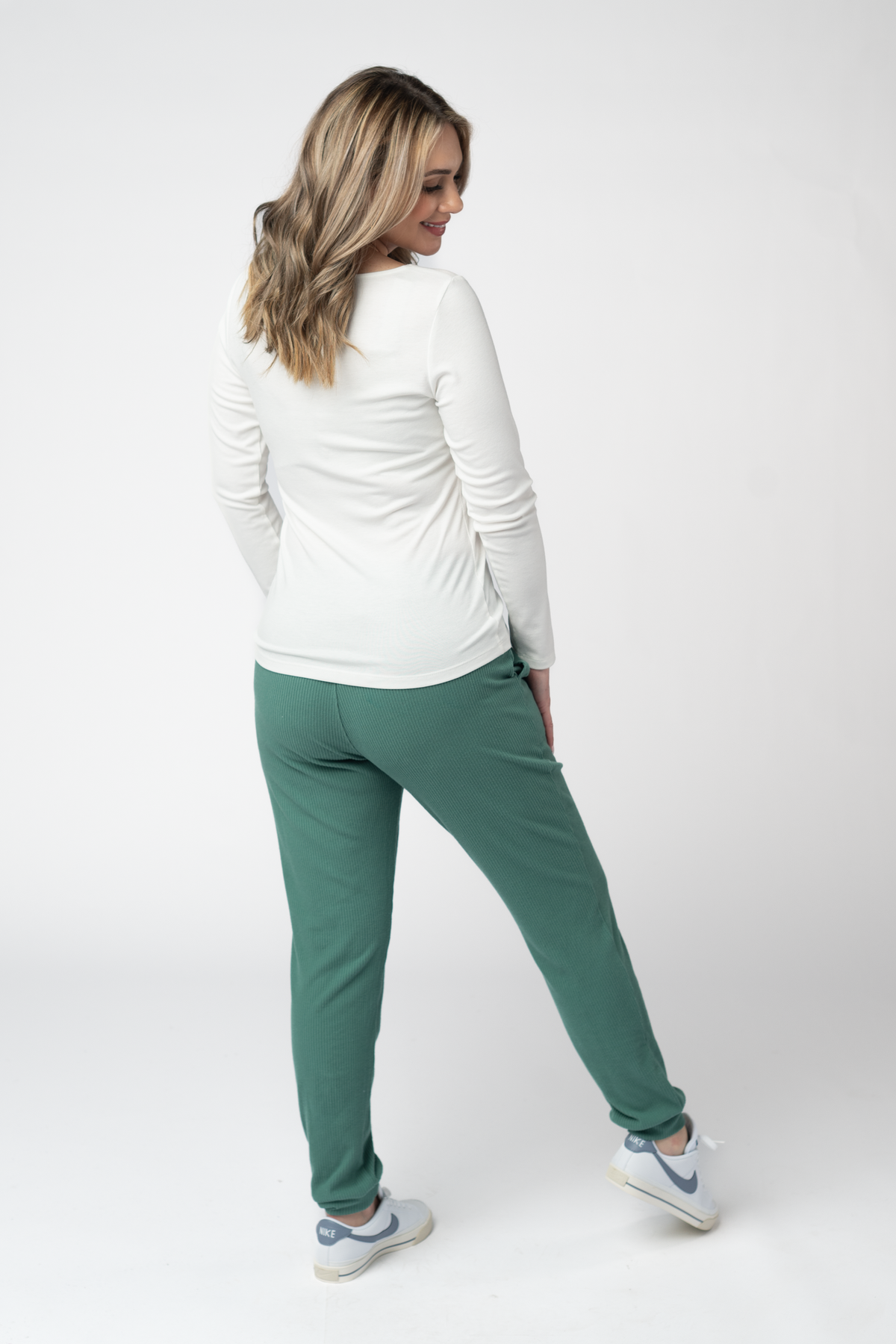 Corrine Joggers - Fern