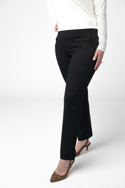 Scuba Ankle Bottoms- Black