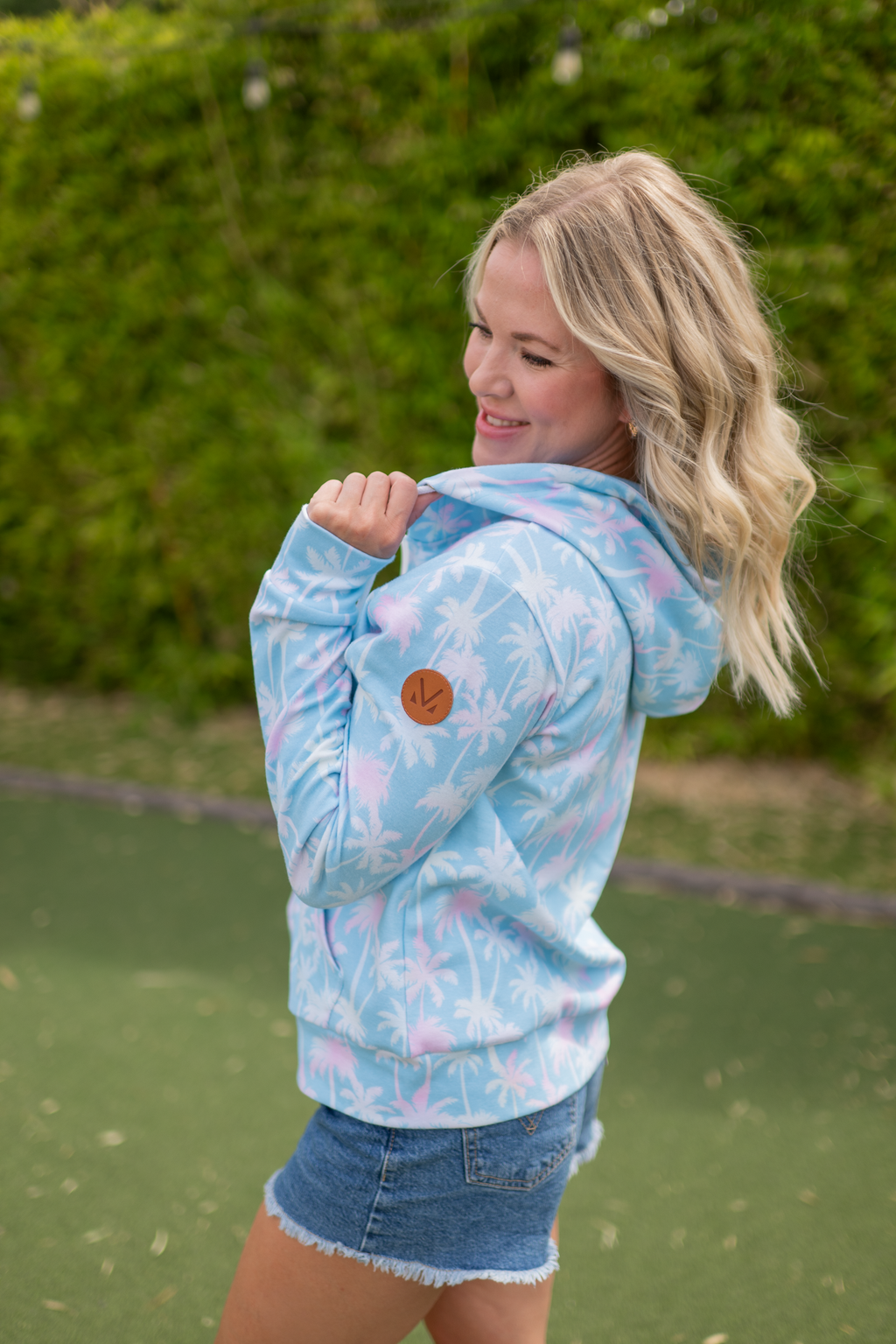 Fullzip Hoodie - Aqua Palm