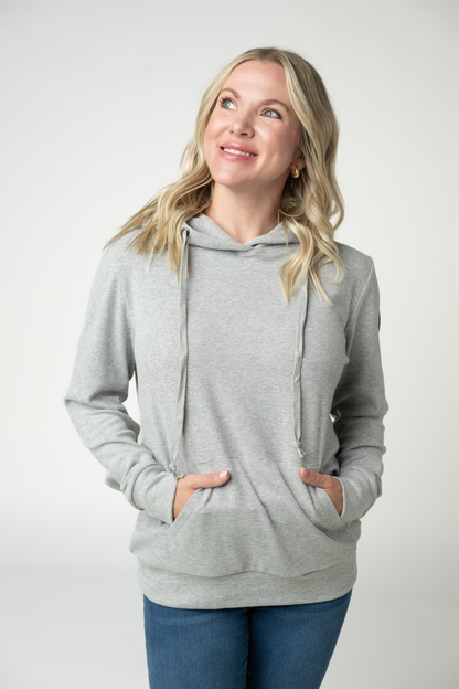 Hailey Hoodie - Light Grey